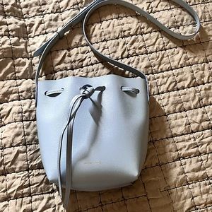 Mansur Gavriel mini mini bucketbag baby blue